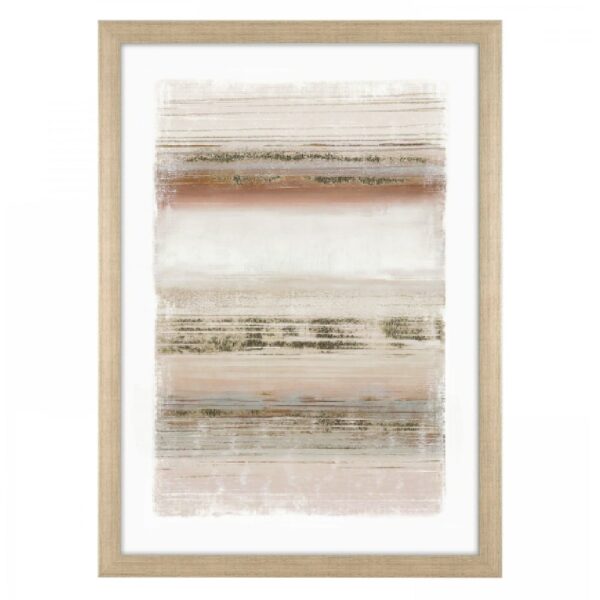 Dyersville Wooden Atmosphere Wall Art In Oak Frame